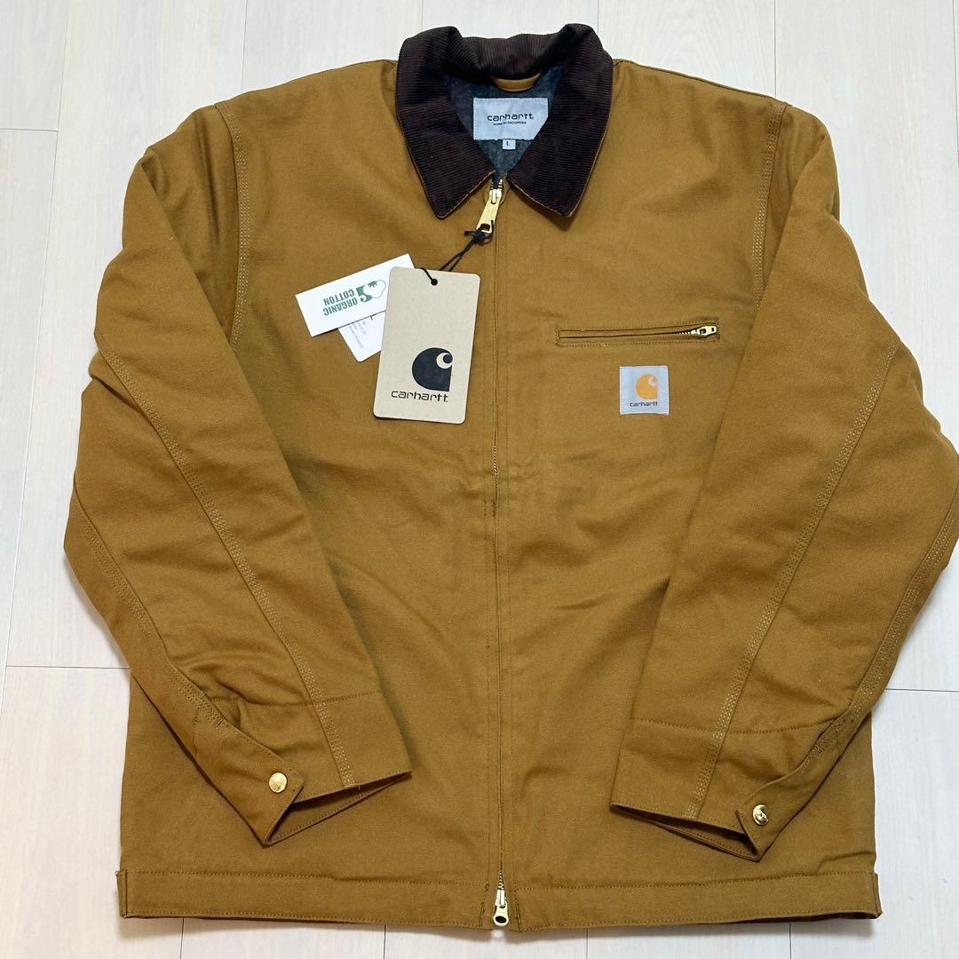 Carhartt カーハート デトロイトジャケット Lサイズ ブラウン 新品
