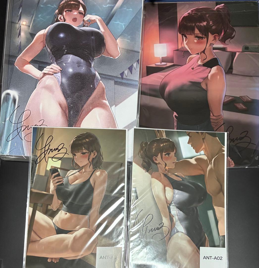 あんている　ウェブポン　直筆サイン入り　キャンバスアート　アクリルプレート 作品TOP ｜限定グッズのカプセルプライズ ウェブポン