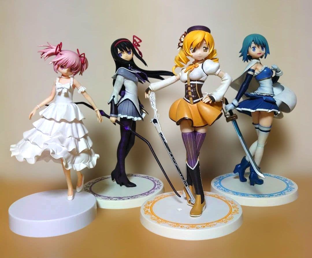 まどか☆マギカ SQ 暁美ほむら 美樹さやか 巴マミ 白いワンピース フィギュア