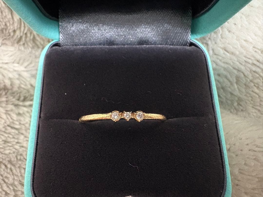 K10 ダイヤモンドリング 11号【NOIR DE POUPEE】