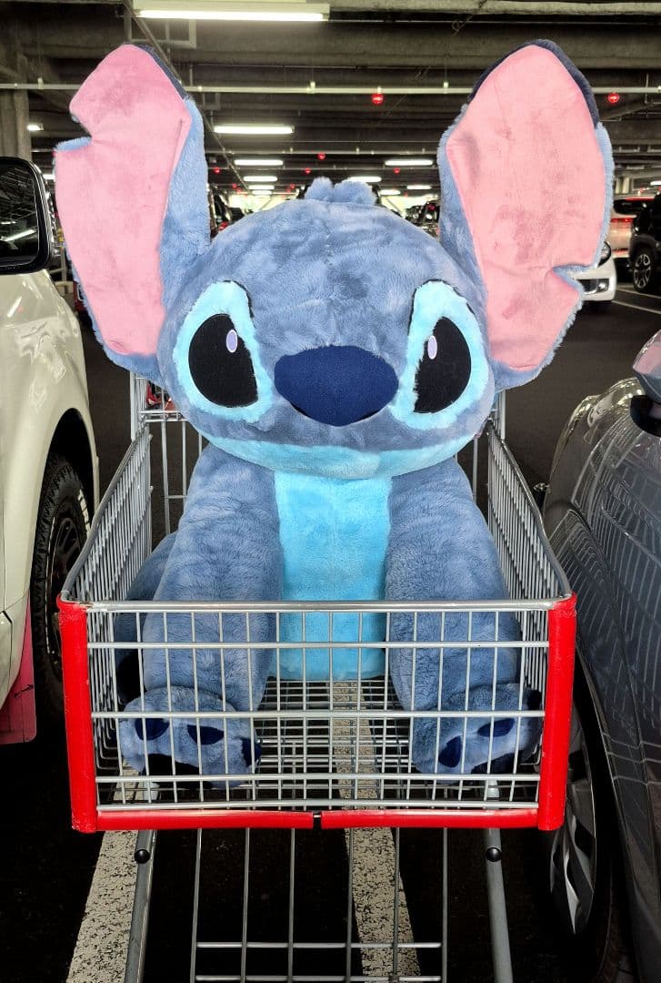 新品 コストコ スティッチ ぬいぐるみ 特大 ブランケット付き コストコ スティッチ 特大 ぬいぐるみ ブランケット入 - メルカリ