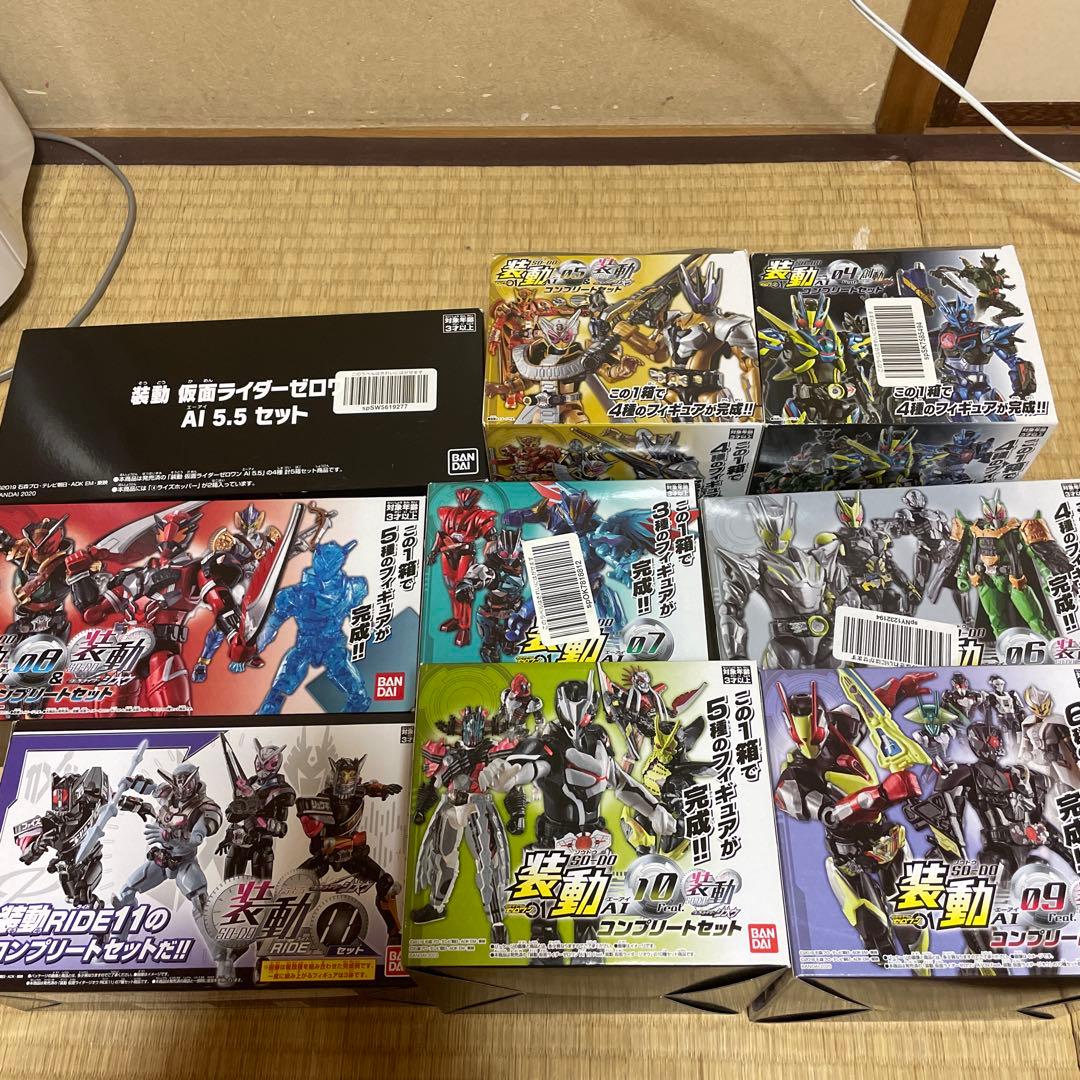 装動AI 装動　仮面ライダーコンプリートセットいくつか 装動 仮面ライダーゼロワン AI 03 コンプリートセット｜発売日：2019年