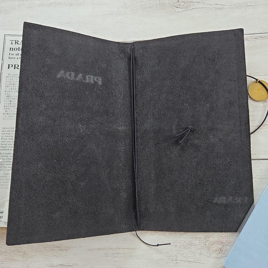 ブラスタグ 付き】トラベラーズノート プラダ PRADA リフィル