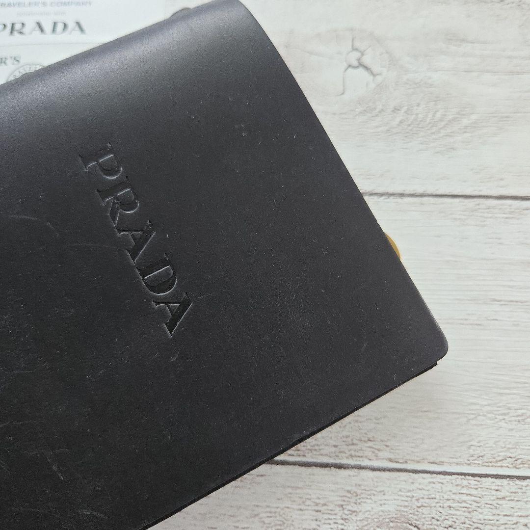 ブラスタグ 付き】トラベラーズノート プラダ PRADA リフィル