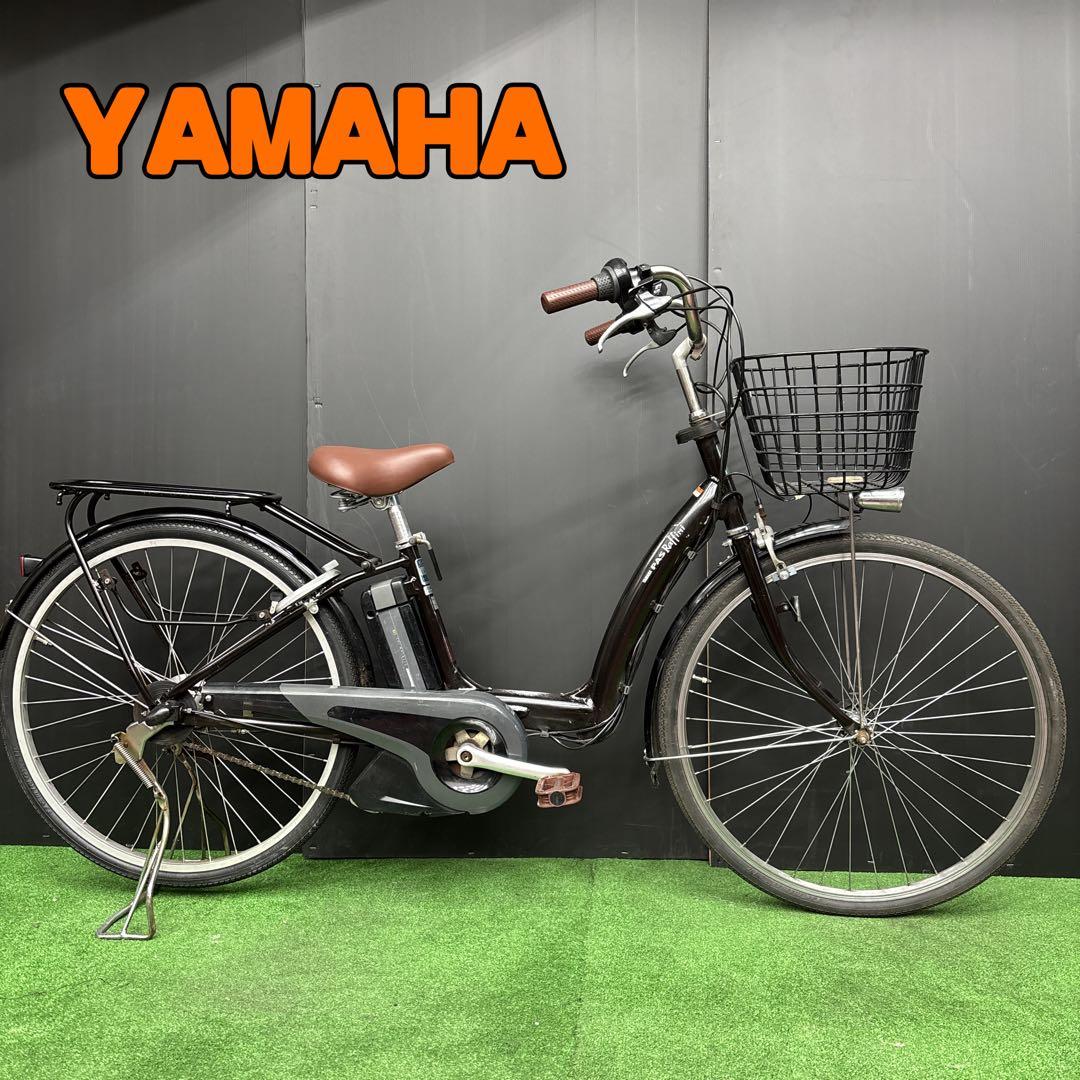 電動自転車 YAMAHA PAS Raffini ブラウン 3人乗り対応　83★ SOLD OUT】電動自転車 ヤマハ ラフィーニ 26インチ 6Ah 3人乗り適合車
