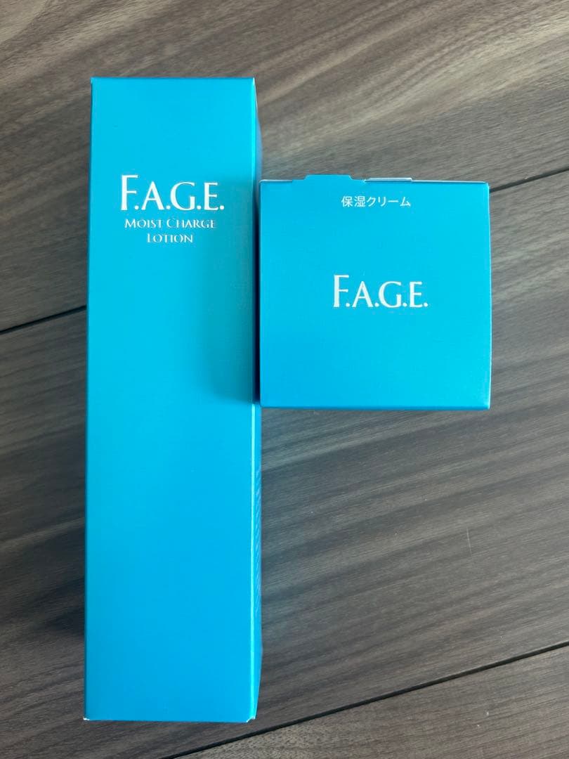 F.A.G.E. モイスチャー ローション 120ml & 保湿クリーム 30g