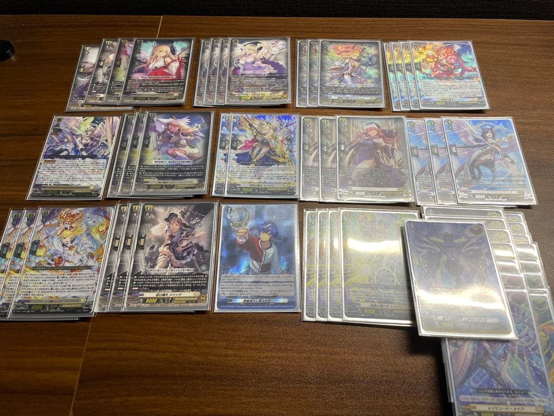 ヴァンガード　ミネルヴァ　デッキ　スリーブ付き