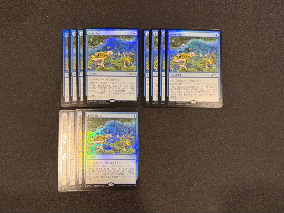 SAKU様　洪水の大口へ