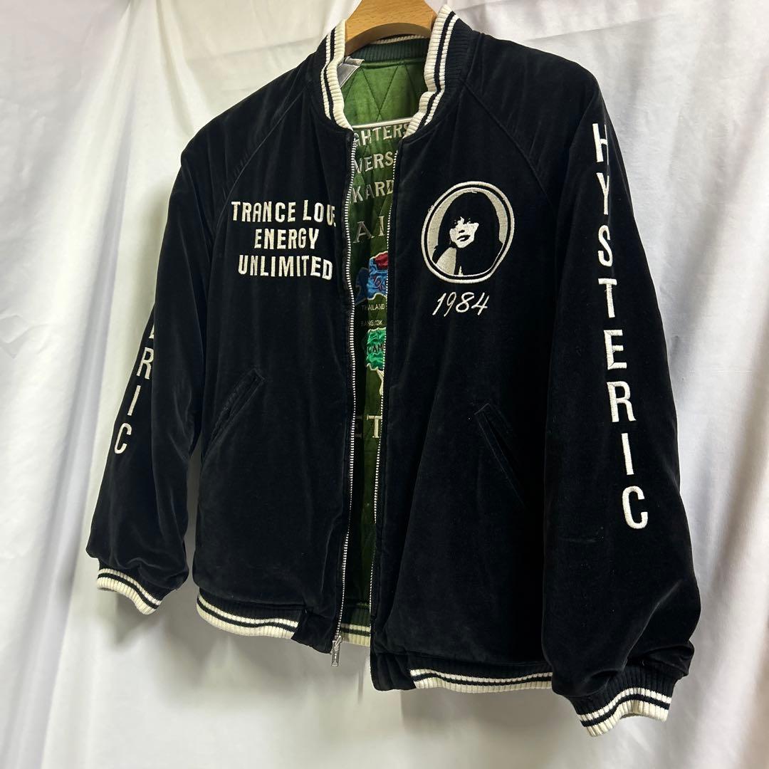 hysteric glamour スカジャン リバーシブル 別珍 y2k HYSTERIC GLAMOUR（ヒステリックグラマー） HYSTERIC GLAMOUR 0251AB07