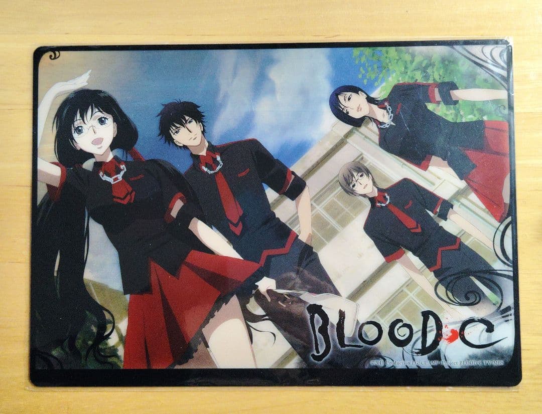 【希少】BLOOD-C　クリア下敷き　CLAMP