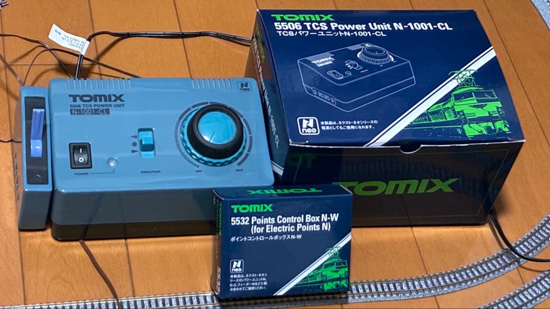 TOMIX パワーユニット N-1001-CL レールセット