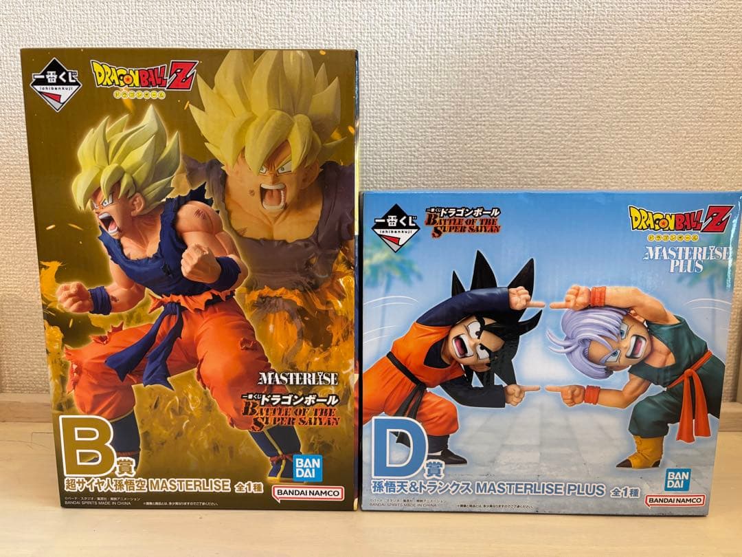 ドラゴンボール　一番くじ　B賞D賞　セット