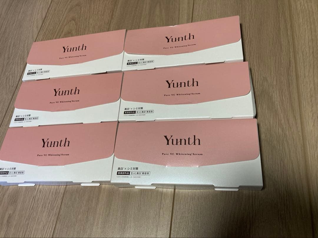 【新品未使用】Yunth生ビタミンC美容液⭐︎6箱セット