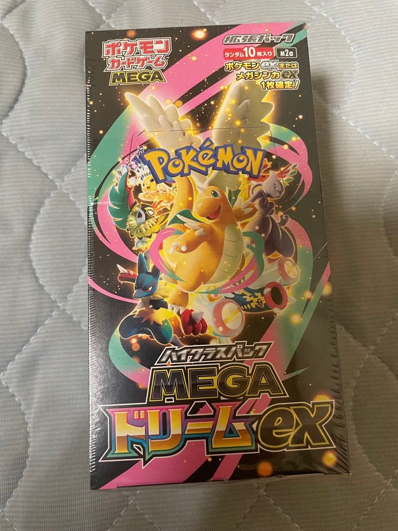 ポケカ メガドリームex 1box