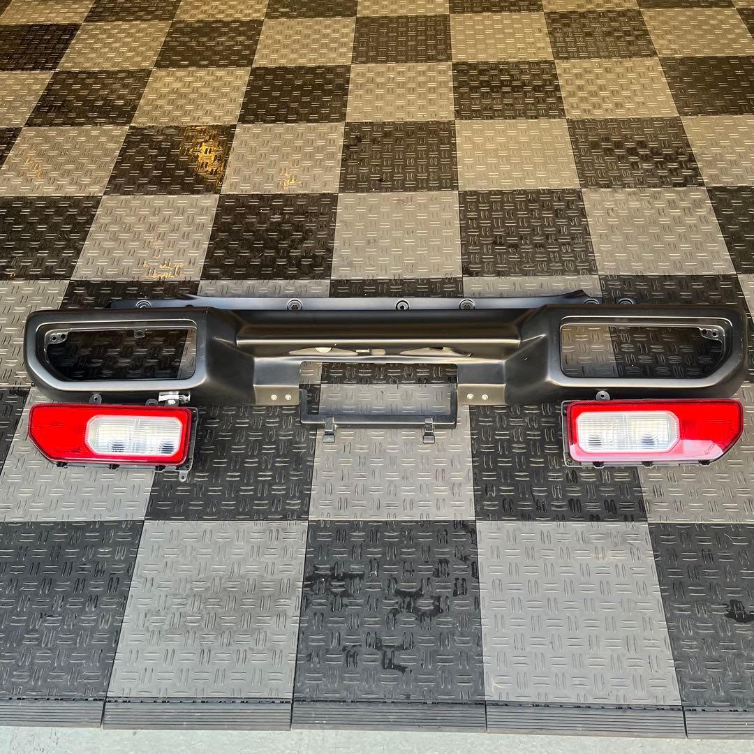 ジムニーシエラJB74 K3zeroリアショートバンパー 黒