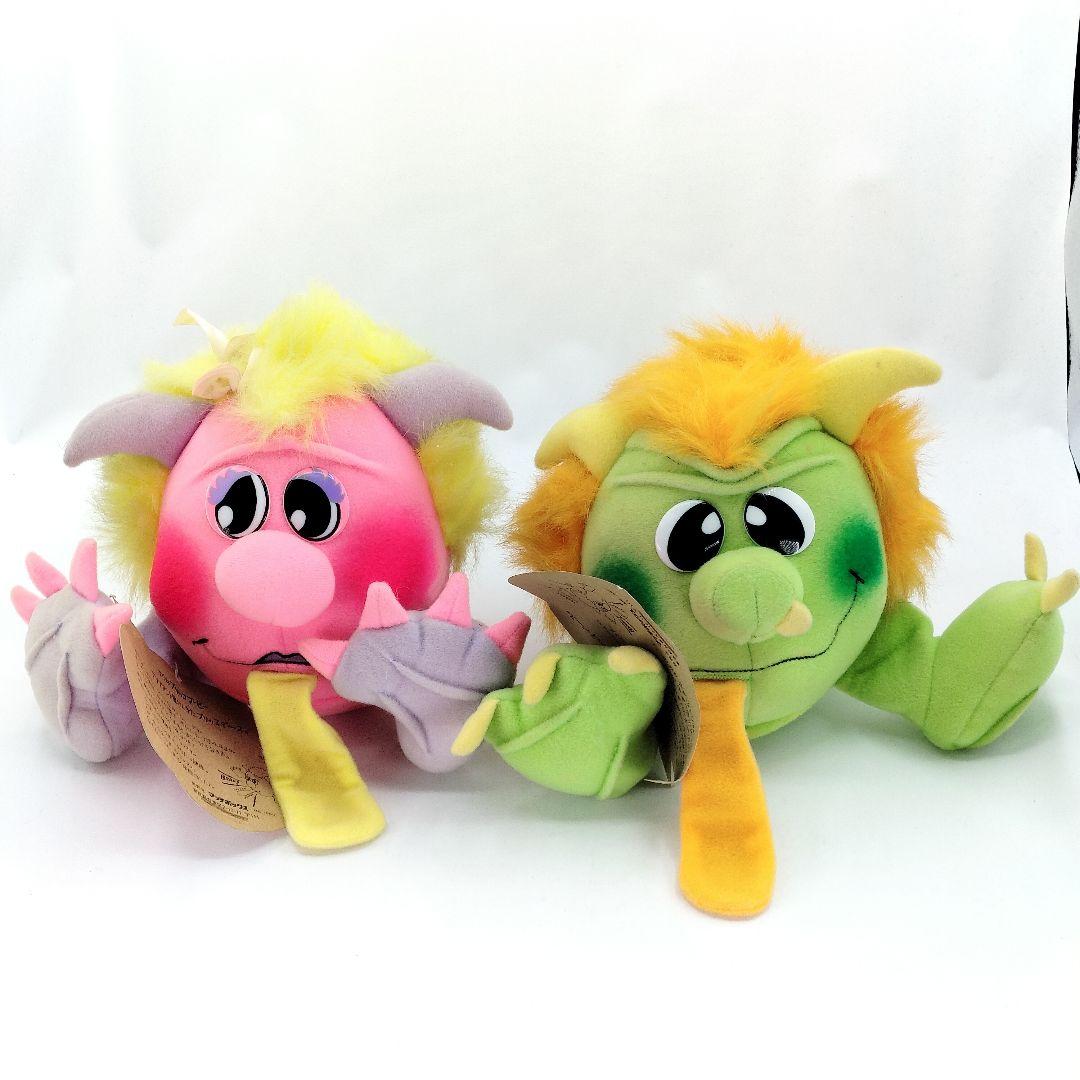 レア マッチボックス ブリッコブービー ピンク グリーン ぬいぐるみ レトロ