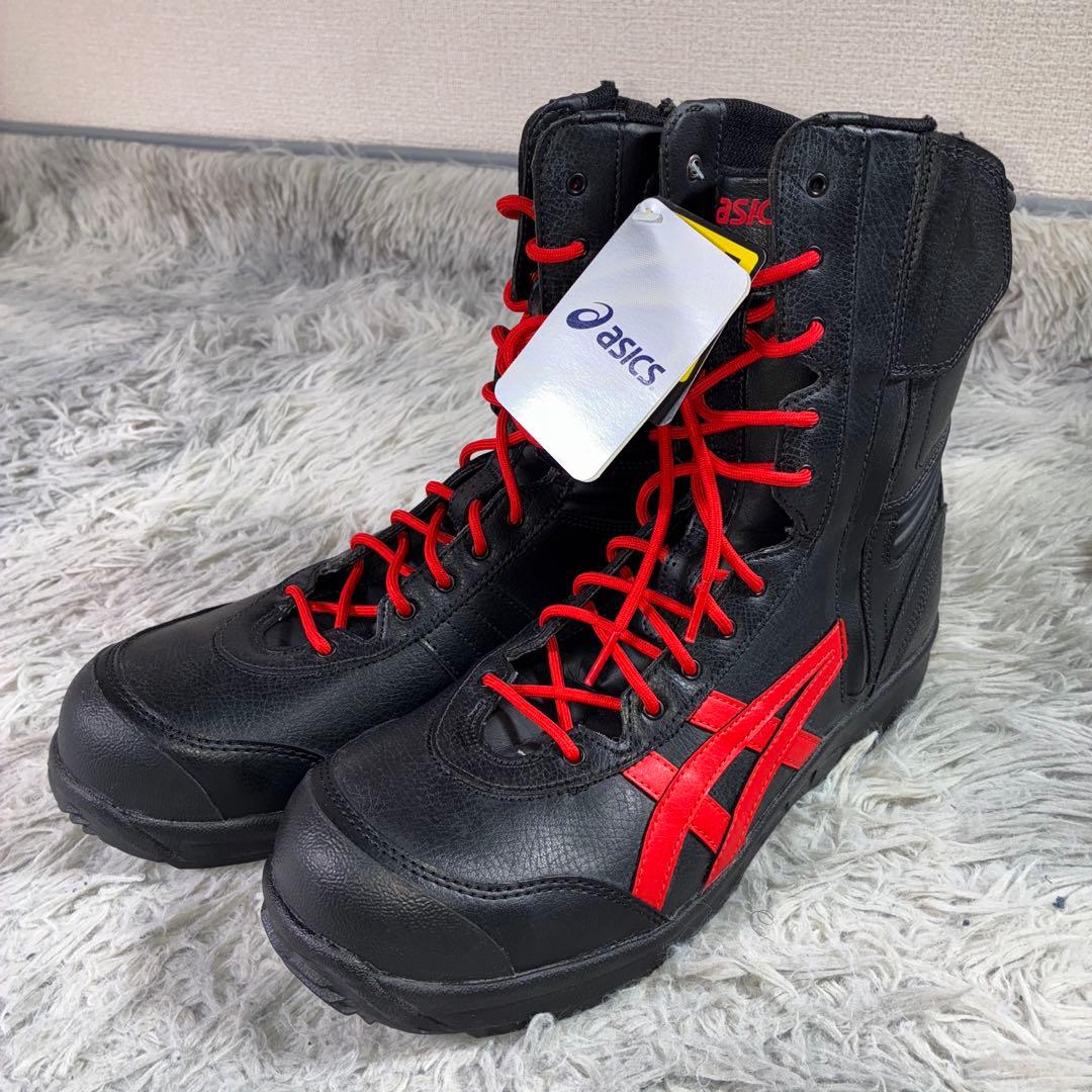 ぽっちゃり隊長☆激レア新品タグ付　ASICS 安全靴　ウィンジョブ500