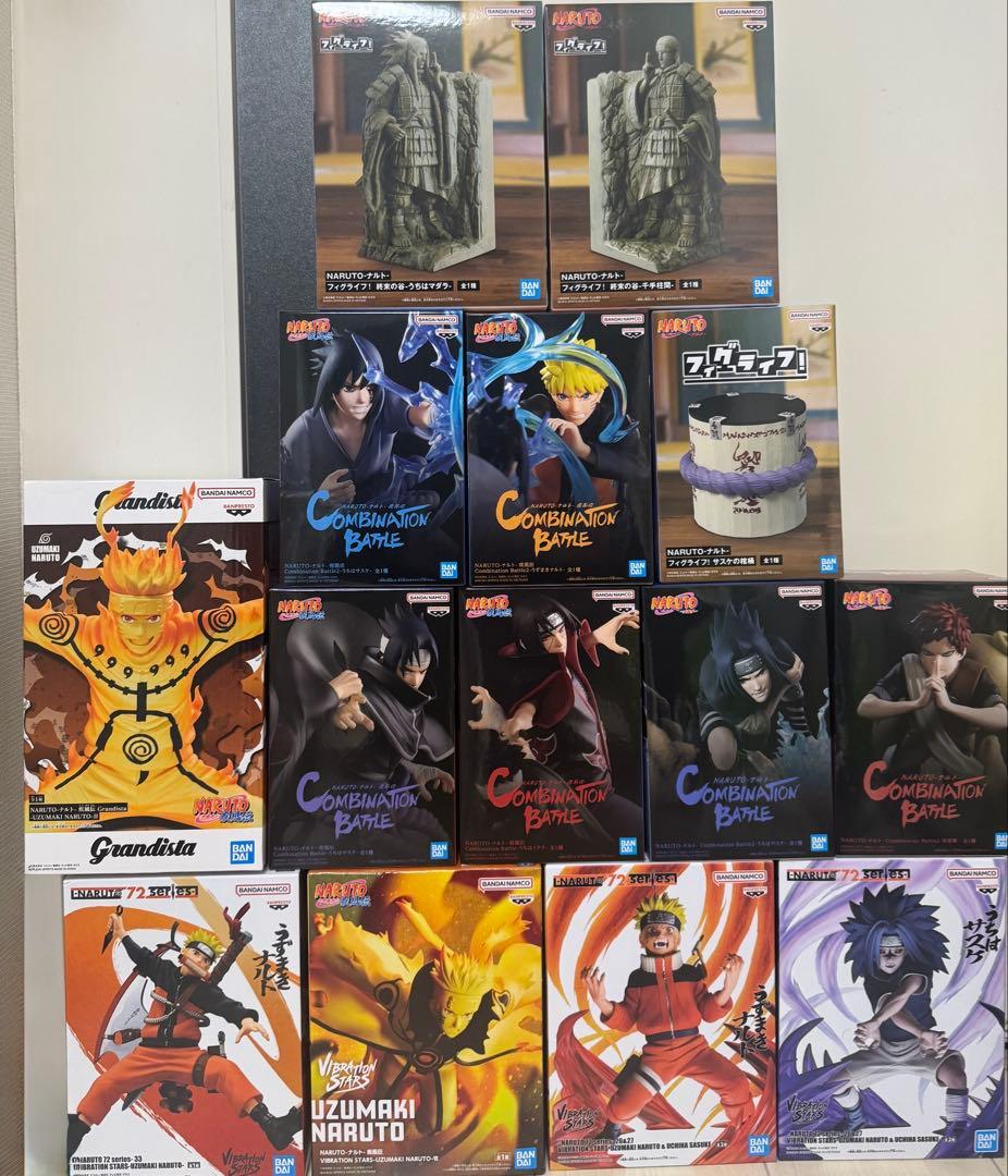 新品未開封品　NARUTO ナルト　フィギュア　19点　まとめ売り