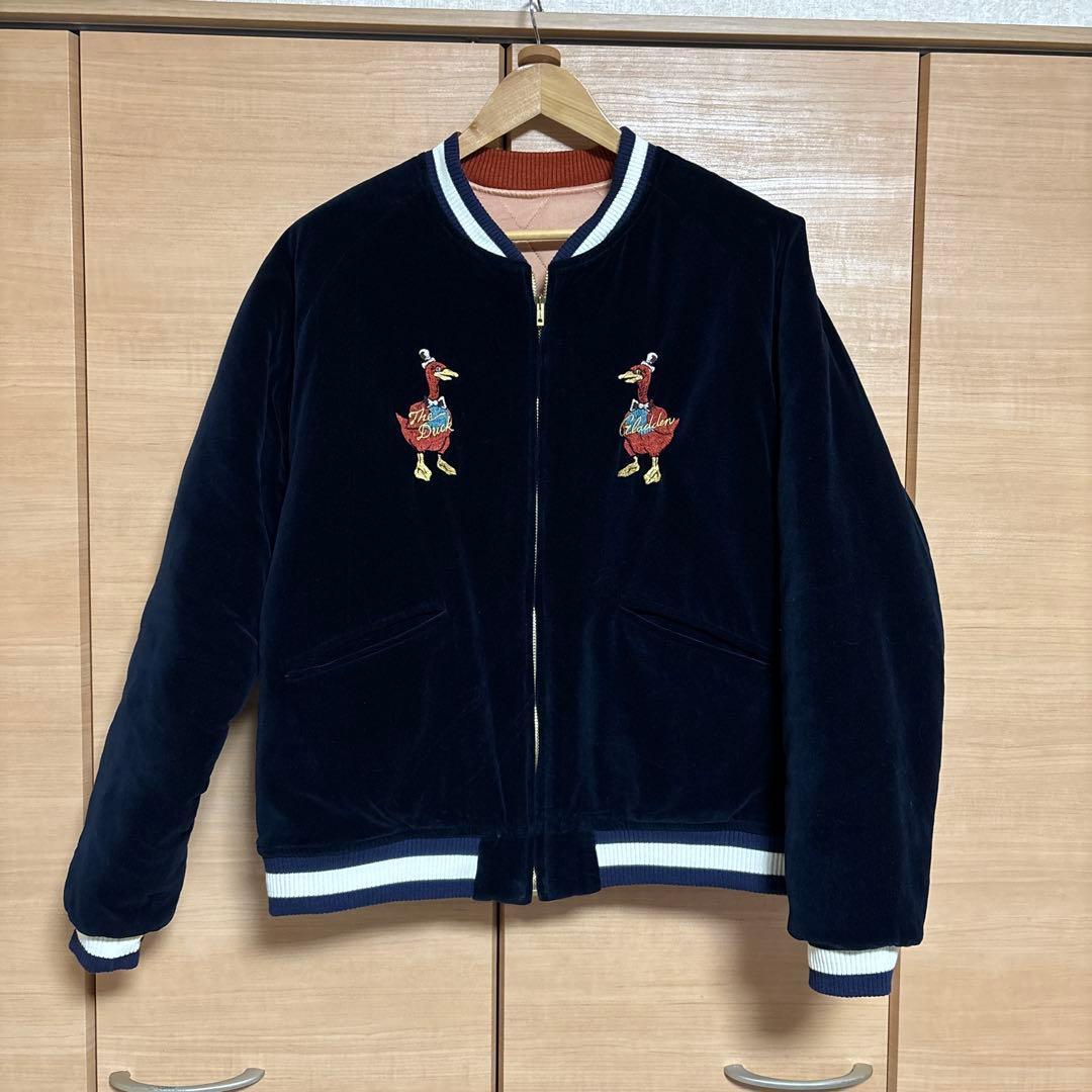 バイグラッドハンド/別珍スカジャン BY GLADHAND バイグラッドハンド TEXAS - SOUVENIR JACKET スカジャン
