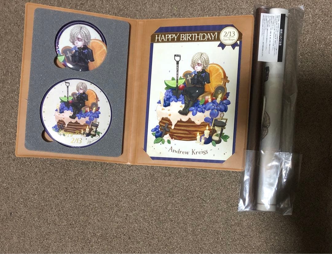 第5人格 第五人格 受注生産 墓守 バースデーグッズ アンドルー・クレス