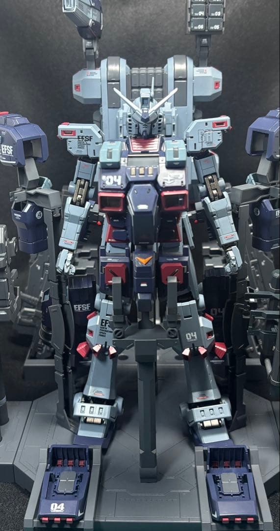 MG フルアーマーガンダム サンダーボルトver. 塗装