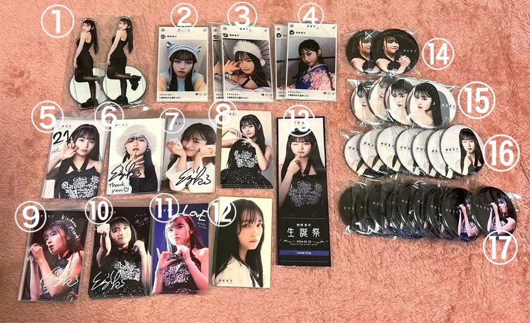 CANDY TUNE 桐原美月 生誕ラッフル CANDY TUNE 桐原美月 生誕記念2025 ラッフルくじ | RAFFLE