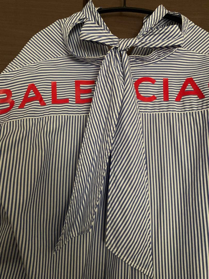 BALENCIAGA ストライプシャツ