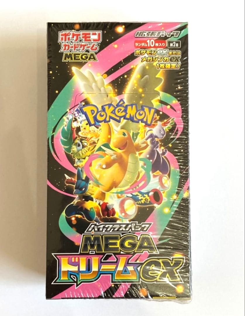 ポケモンカードゲーム メガドリームEX 1ボックス　シュリンク付き