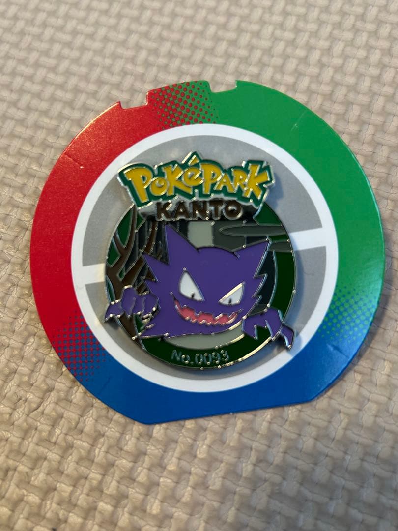 ポケパークカントー ピンバッジ ゲンガー&ゴースト - メルカリ