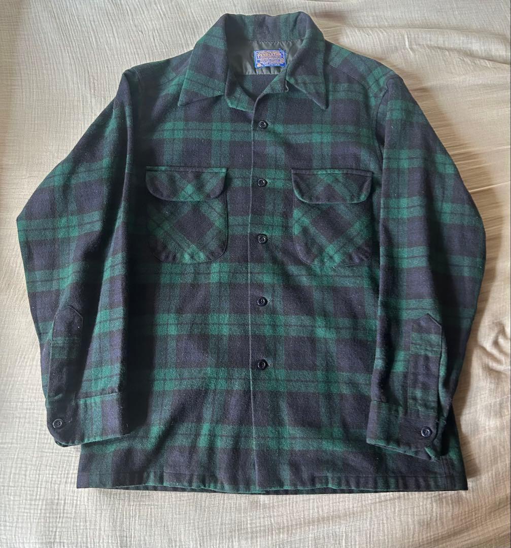 【USA製】70s pendleton ボードシャツ
