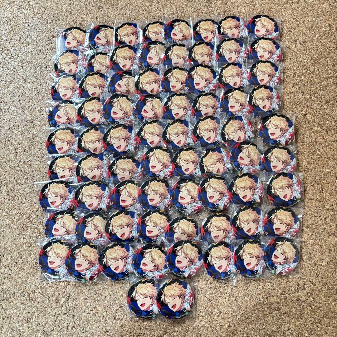 あんスタ 鳴上嵐 缶バッジ trip あんスタ TRIP アルバム 特典 缶バッジ スクエア缶 Knights 鳴上嵐