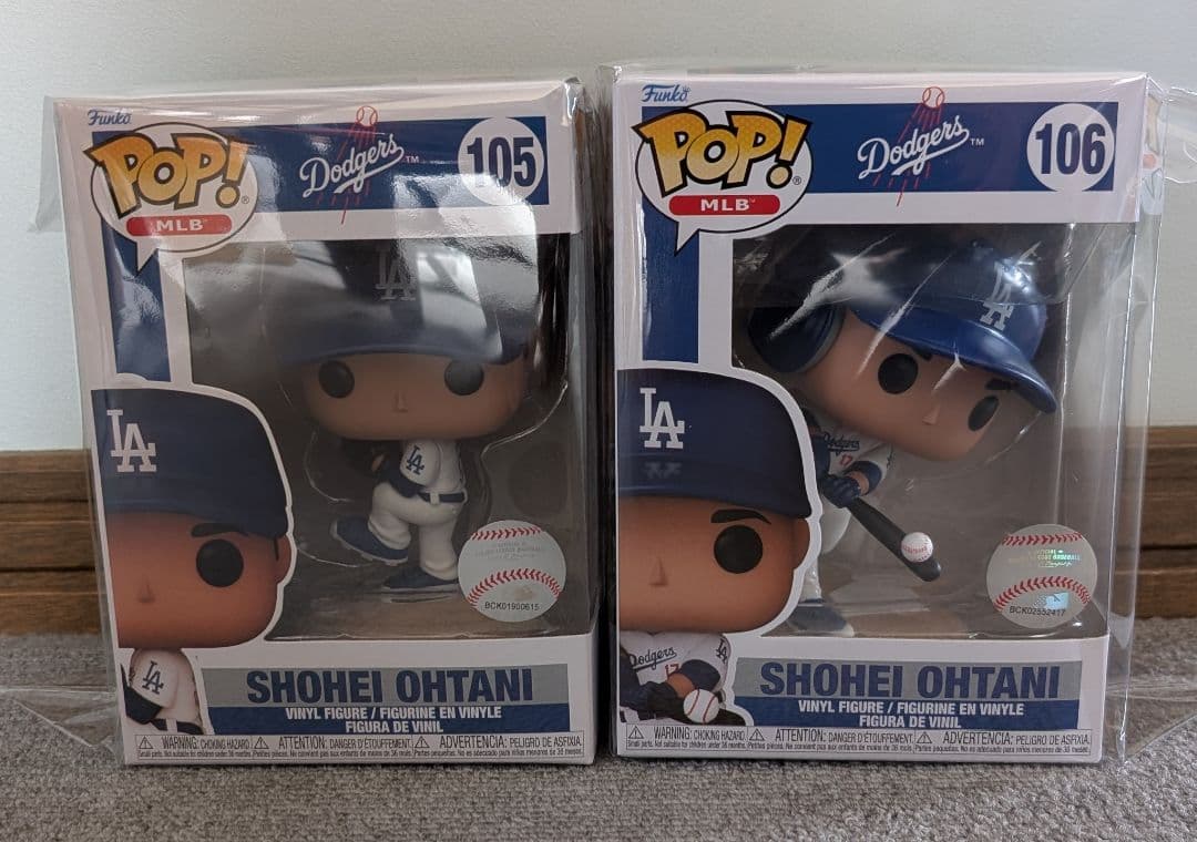 新品・未開封　Funko Pop! Shohei Ohtani 2体セット