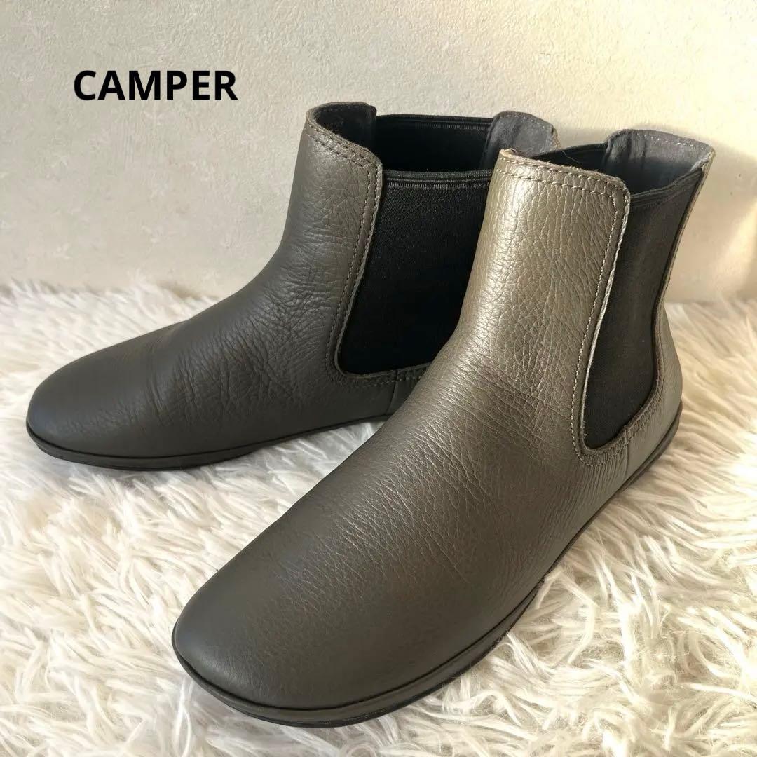 カンペール ライトニナ ハイカットシューズ ブーツ サイドゴア チェルシー 36