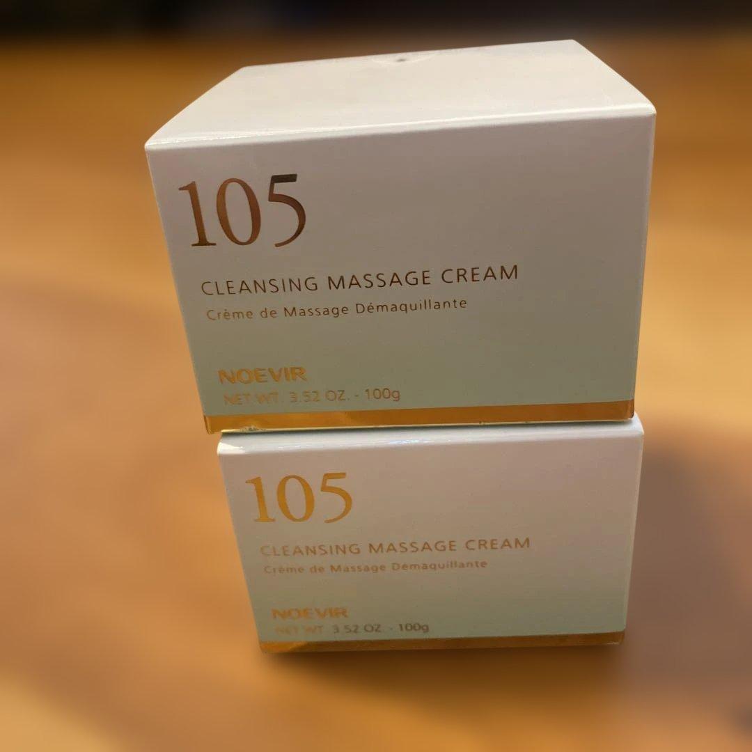 ノエビア105クレンジングマッサージクリームメイク落とし拭き取り用1箱