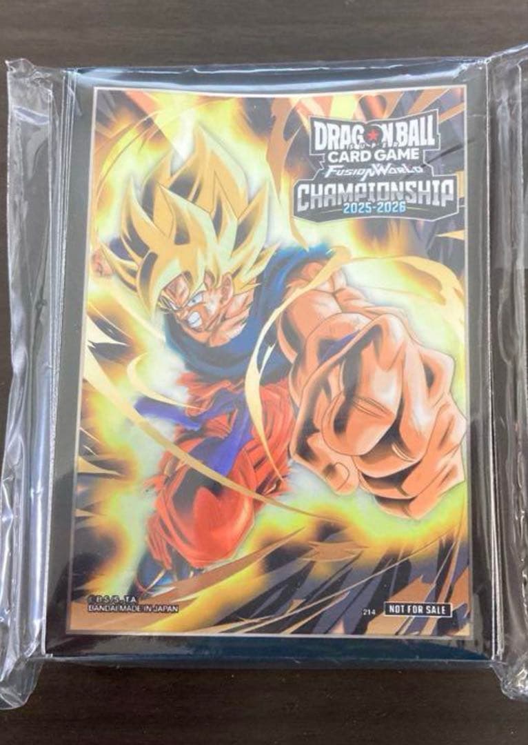 最安値出品 ドラゴンボールフュージョンワールド エリア予選 上位記念品スリーブ