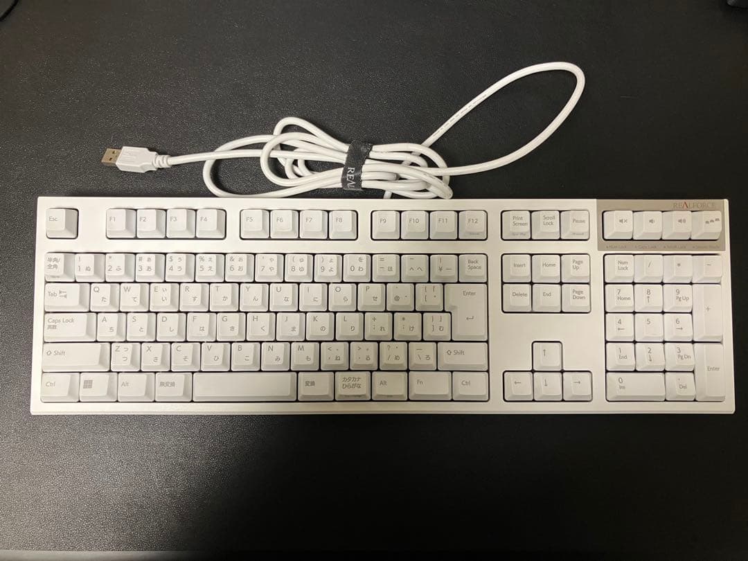 REALFORCE R3S KEYBOARD / R3SA21 静音/フル キーボード REALFORCE R3S 45g荷重/静音(Windows) スーパーホワイト