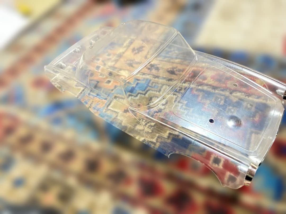 絶版品 タミヤ 1/10RC用 Honda S800 レーシング スペアボディ