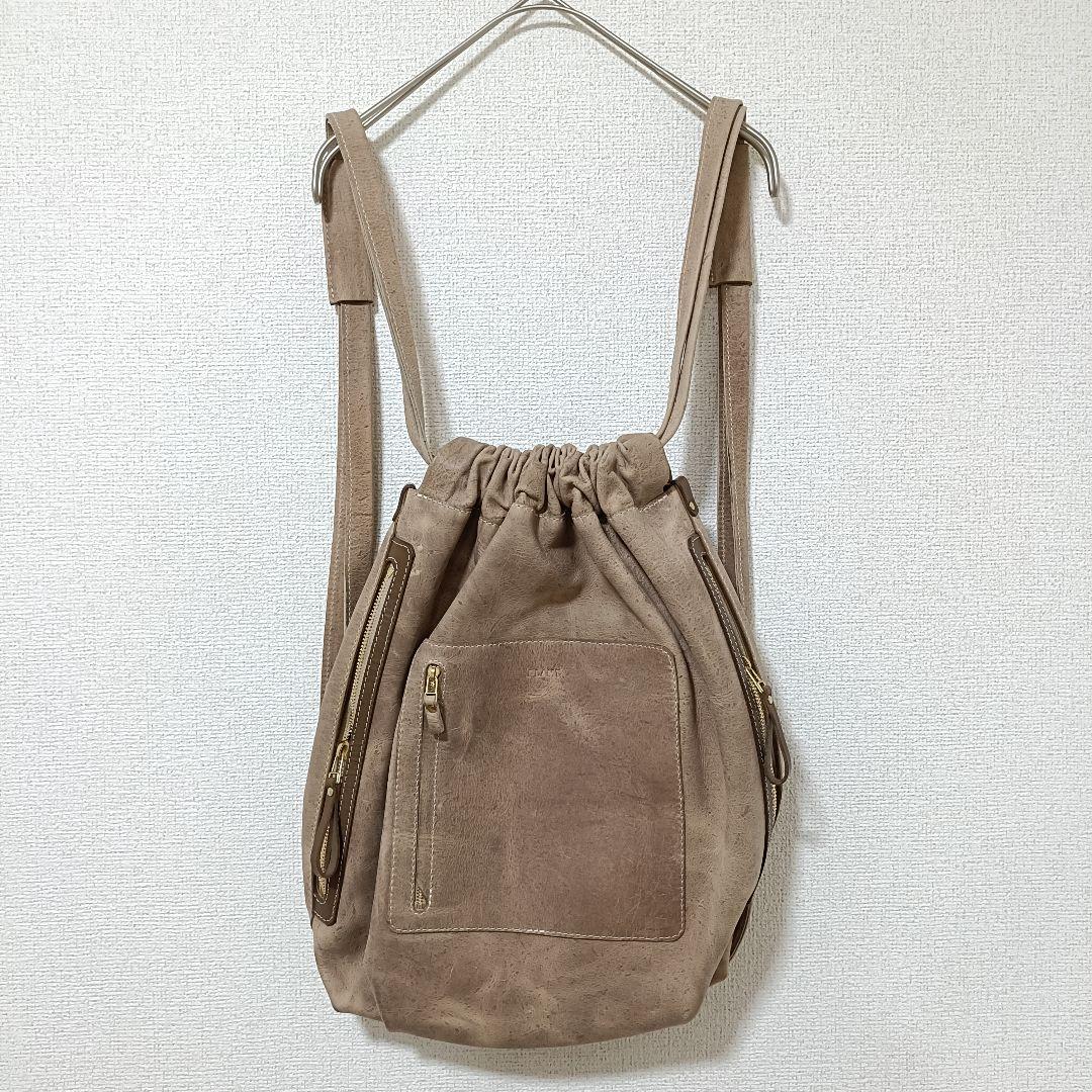 PLANT 本革 バロンリュック ベージュ 美品 レディース バロンリュック / BP-329 | PLANT