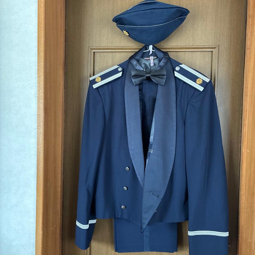 米軍 ネイビー 軍服 帽子 セット 礼服