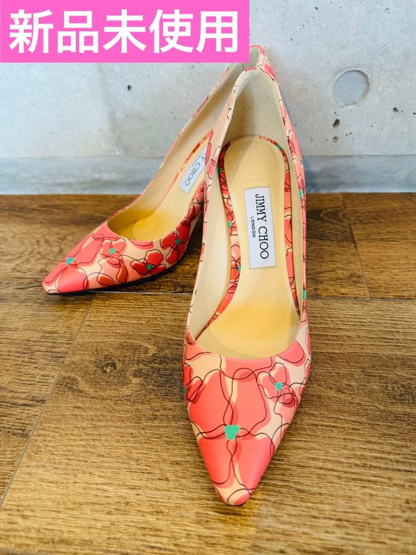 JIMMY CHOO　パンプス　花柄　新品未使用