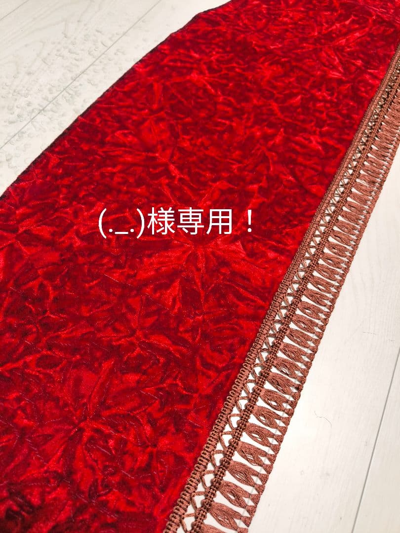 専用出品！チンチラダッシュマット！レッド21