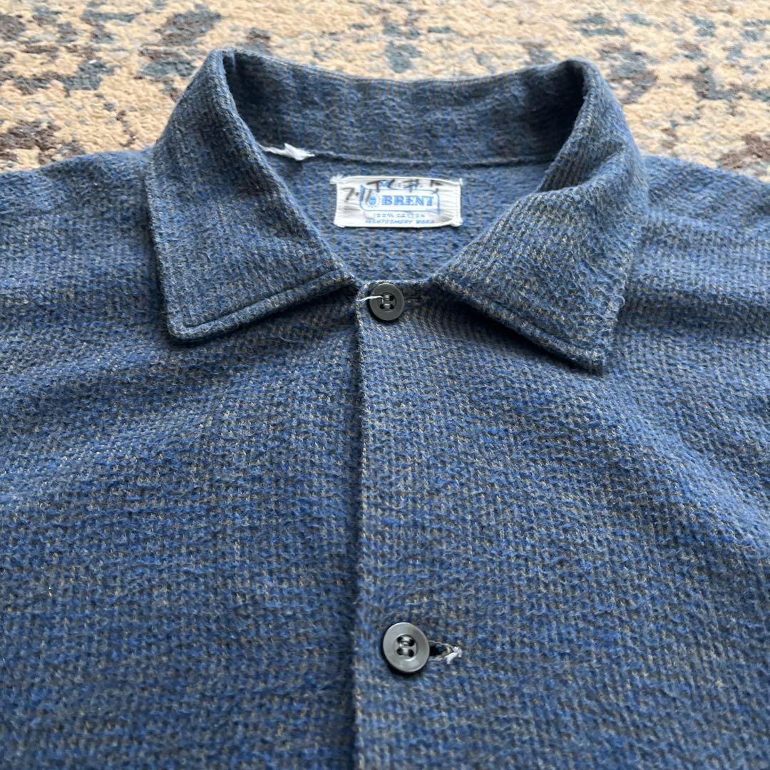 60s brent ネルシャツ ボックス コットン チェック 検 50s 40s - メルカリ