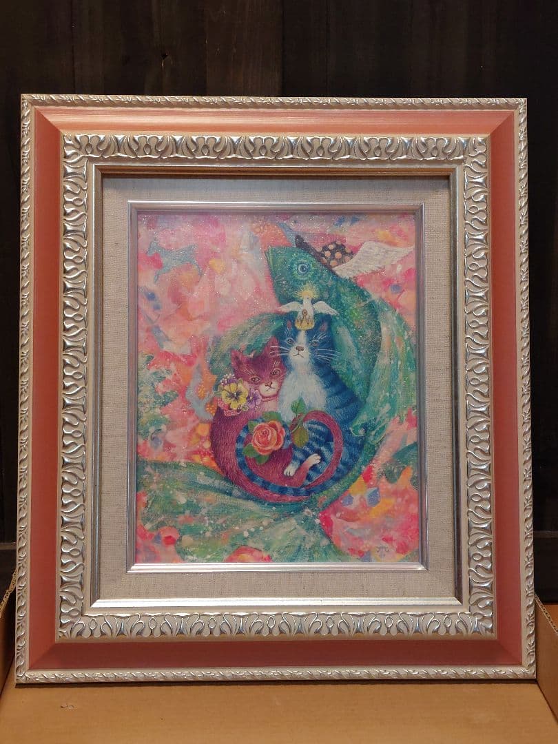 鷹塀三奈さんの絵画作品「ROMANCE」