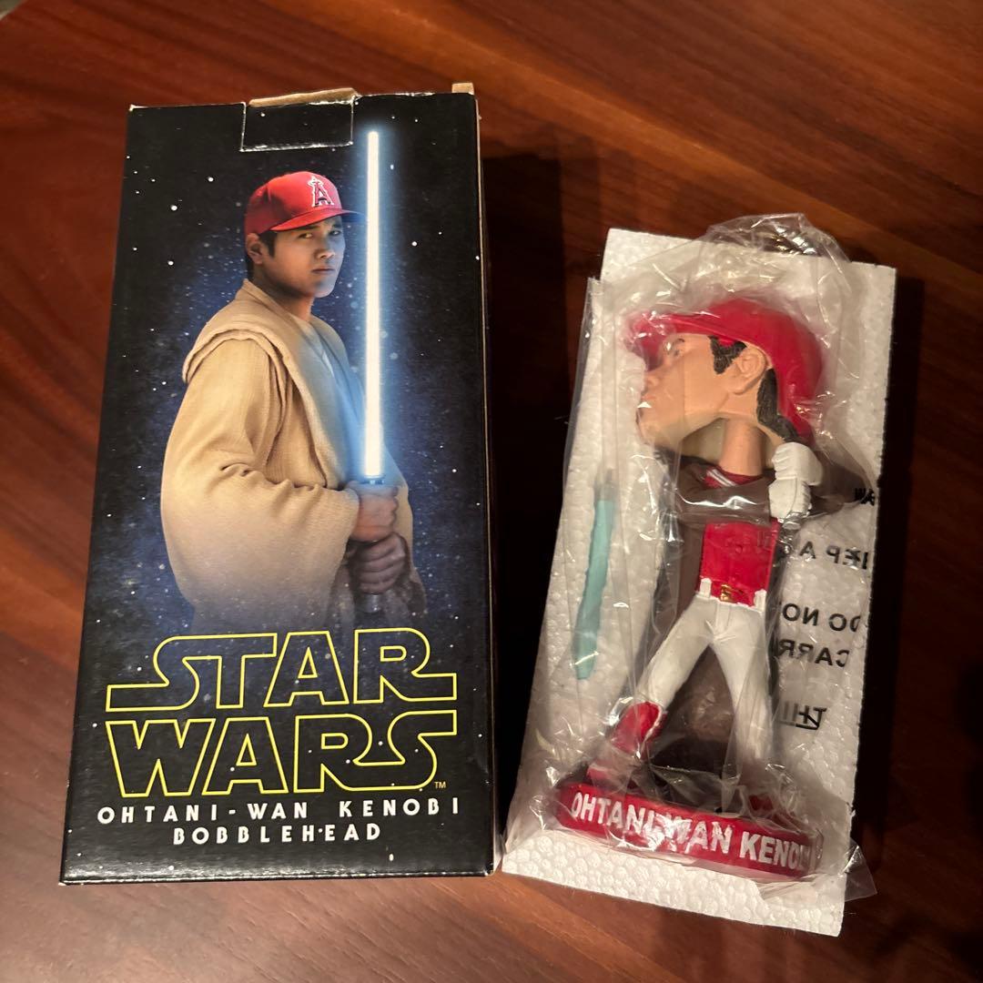 【レア 非売品】大谷翔平 スターウォーズ ボブルヘッド人形 MS】大谷翔平 スターウォーズ ボブルヘッド人形 5月27日球場配布