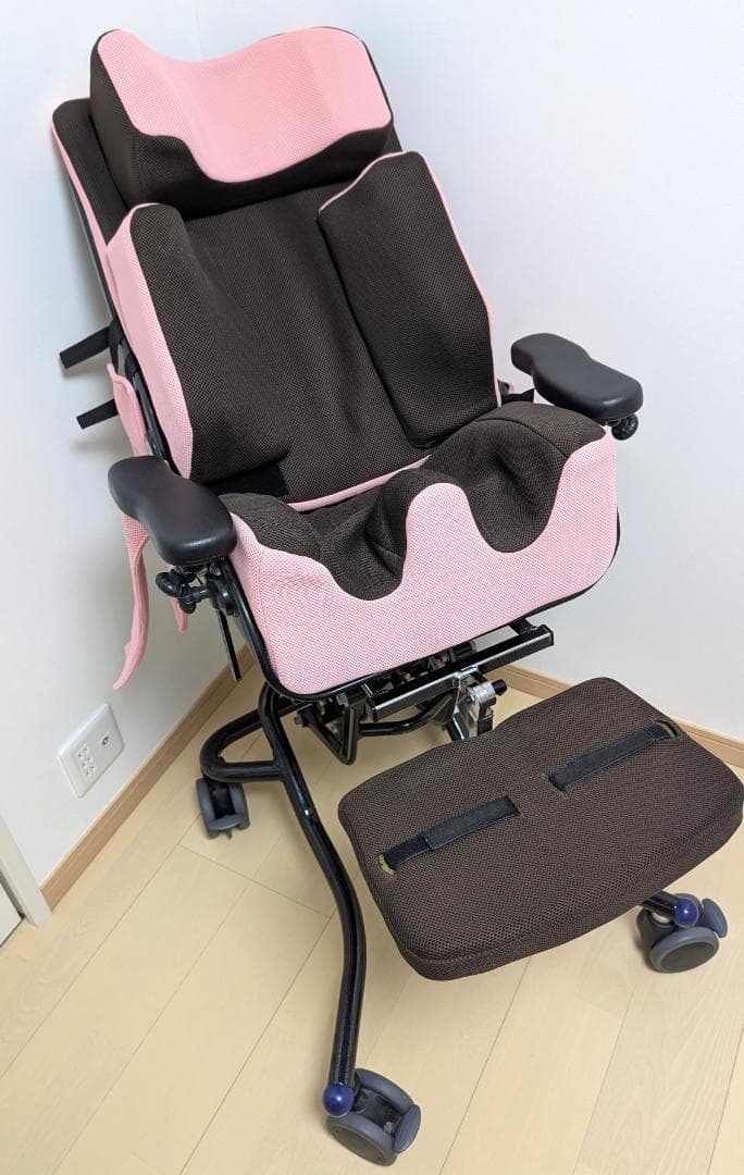 【昇降式】座位保持椅子 パンダフレーム 中古・現状品 xpanda shape エックスパンダ シェイプ | 小児用座位保持装置 | テクノ