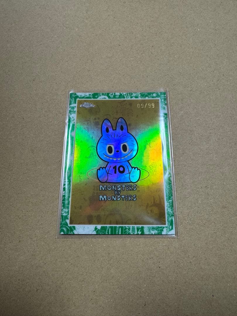 2025 Topps Chrome Labubu ラブブ トレカ シリアル入り