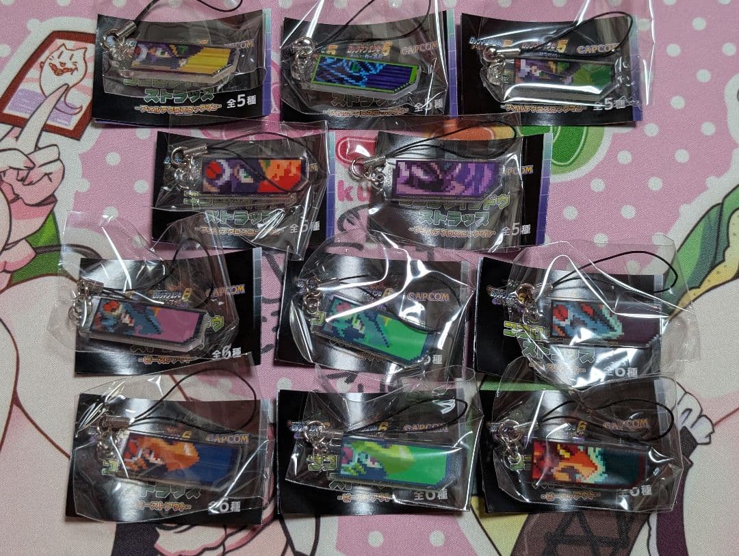 ロックマンエグゼ ココロウインドウストラップ　11種フルコンプセット 4