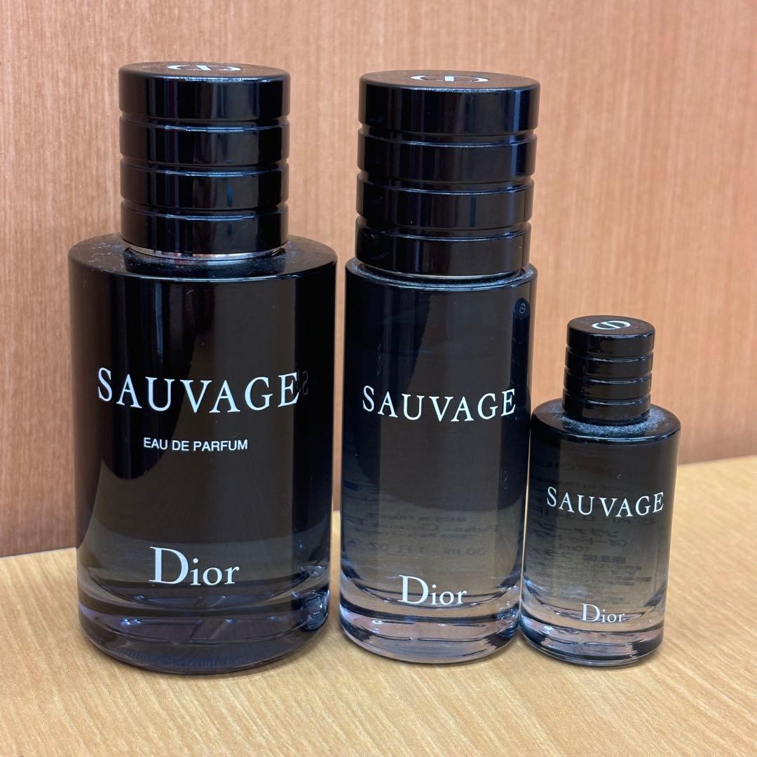 ディオール　ソヴァージュ　オードパルファム、オードトワレ　3点セット