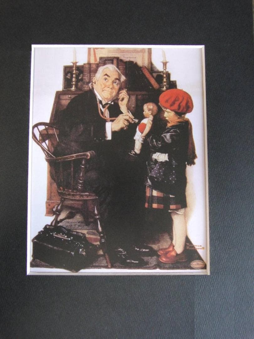 ノーマン・ロックウェル、【ドクター　アンド　ドール】