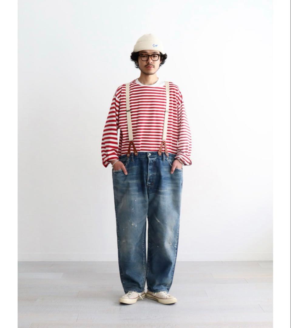 パンツ ORDINARY FITS 46inch ANKLE DENIM PANTS